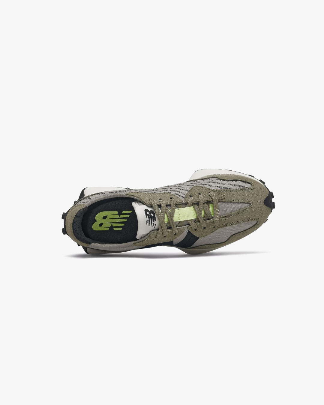 New Balance 327 Aluminum Covert Green Sneakers
