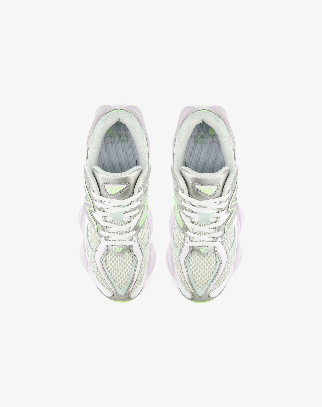New Balance 9060 White Taro Sneakers