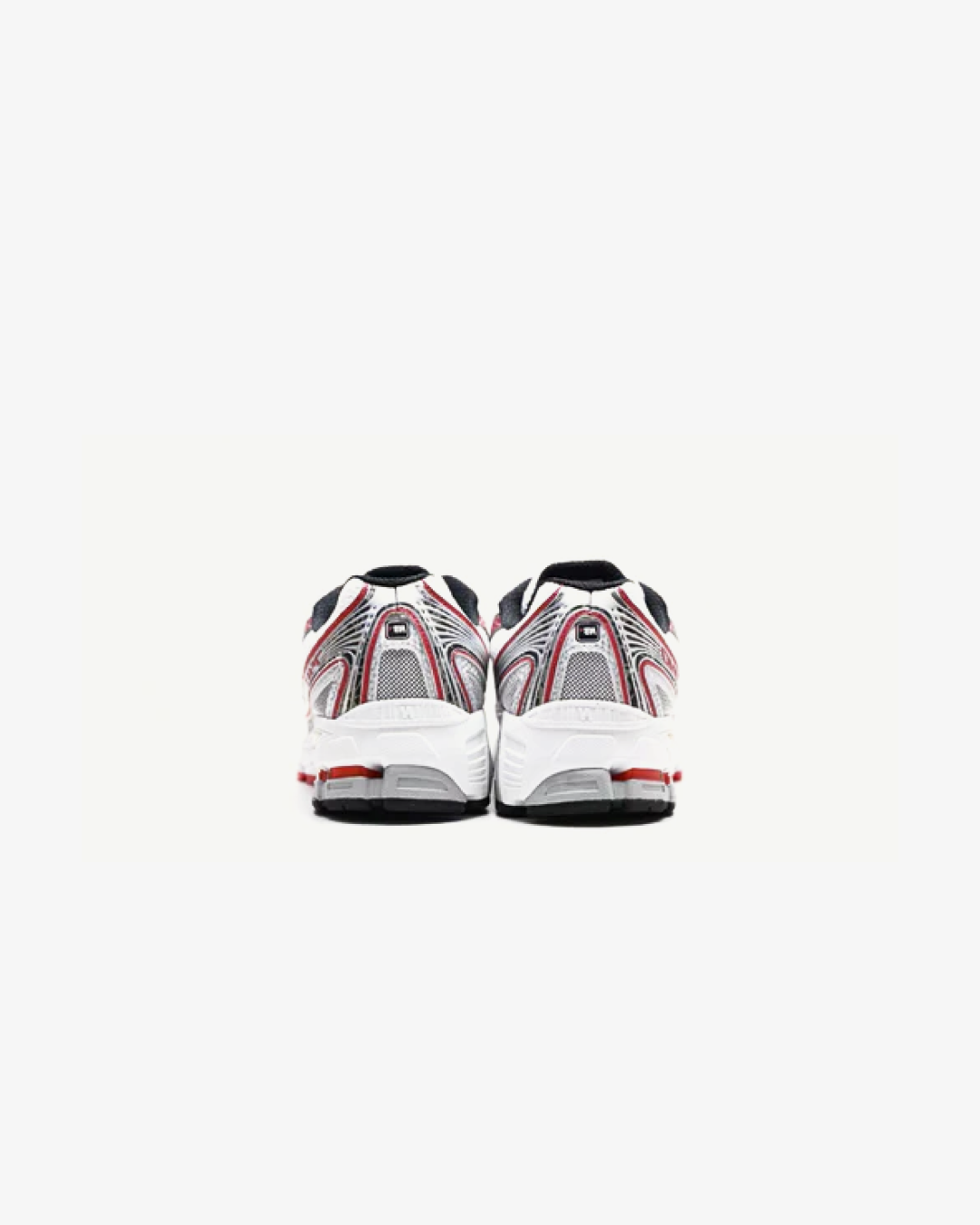 New Balance 740 Vintage White Silver Red Sneakers