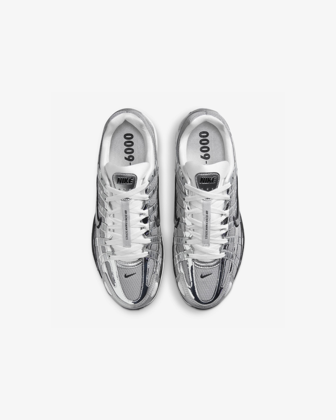 Nike P-6000 Metallic Silver Sneakers