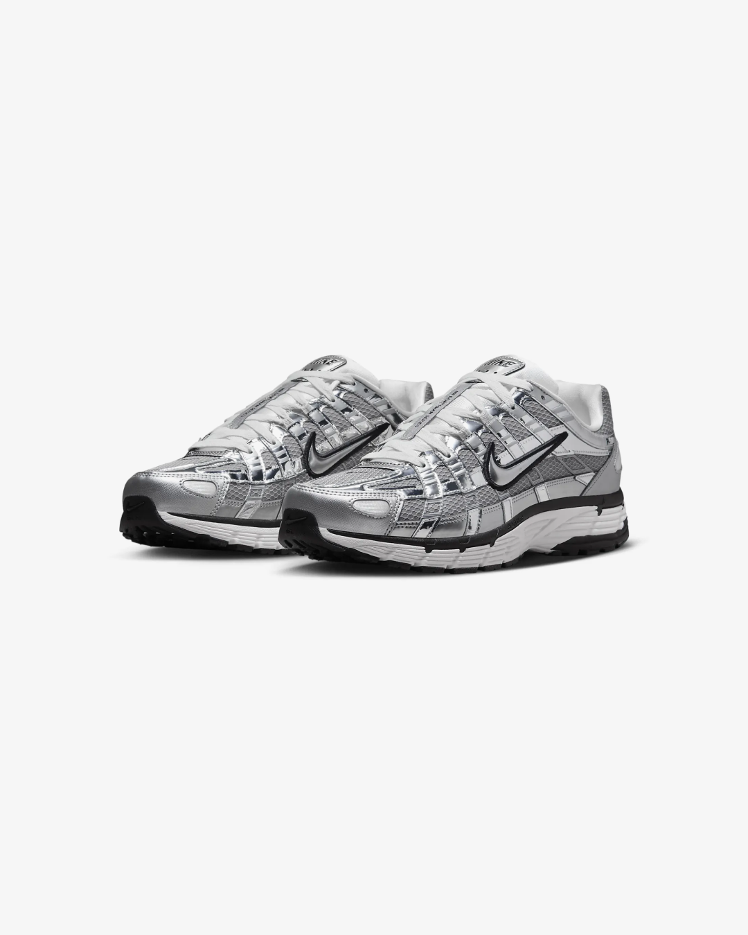 Nike P-6000 Metallic Silver Sneakers