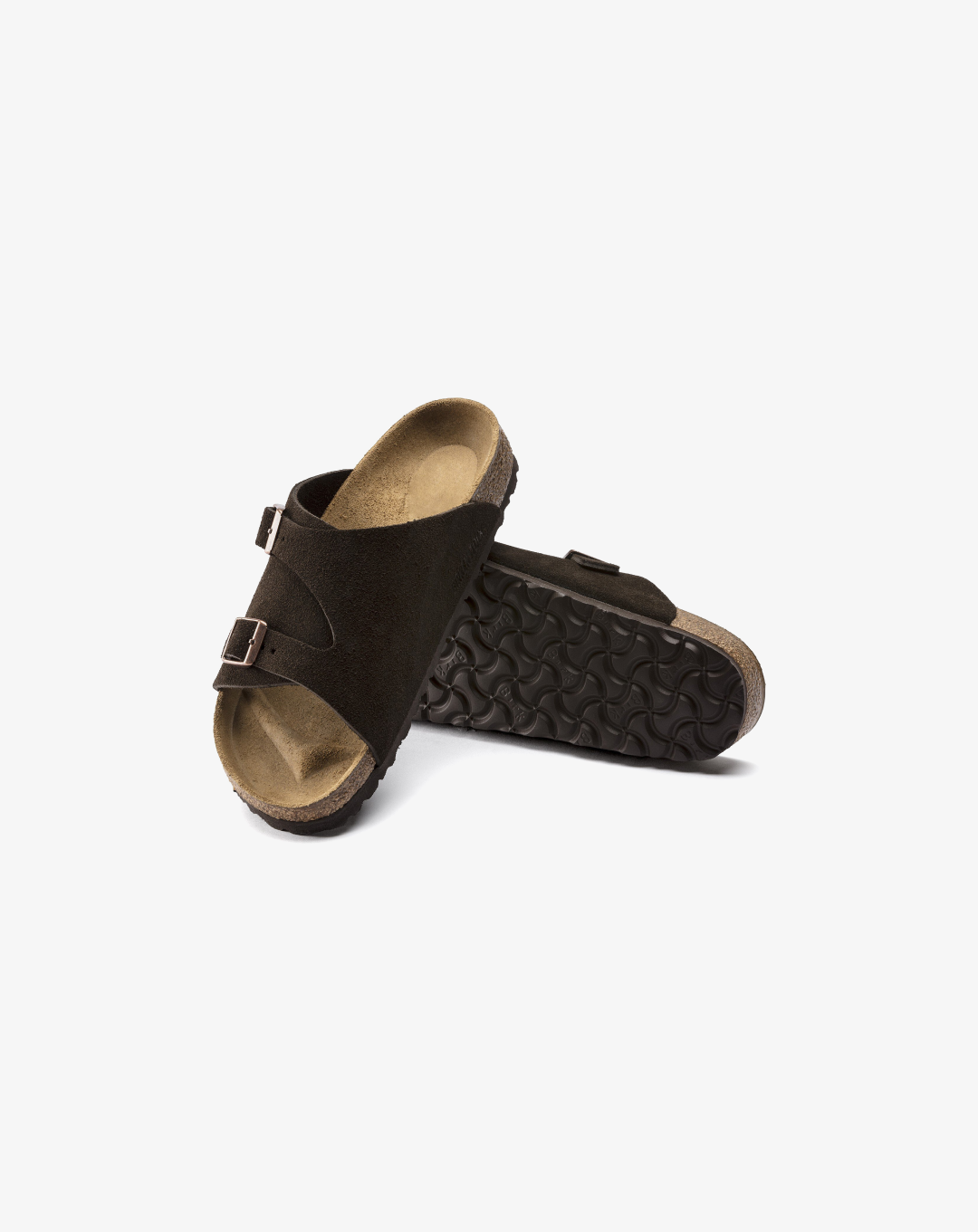 Birkenstock Zürich Suede Leather Sandal "Mocha Brown"