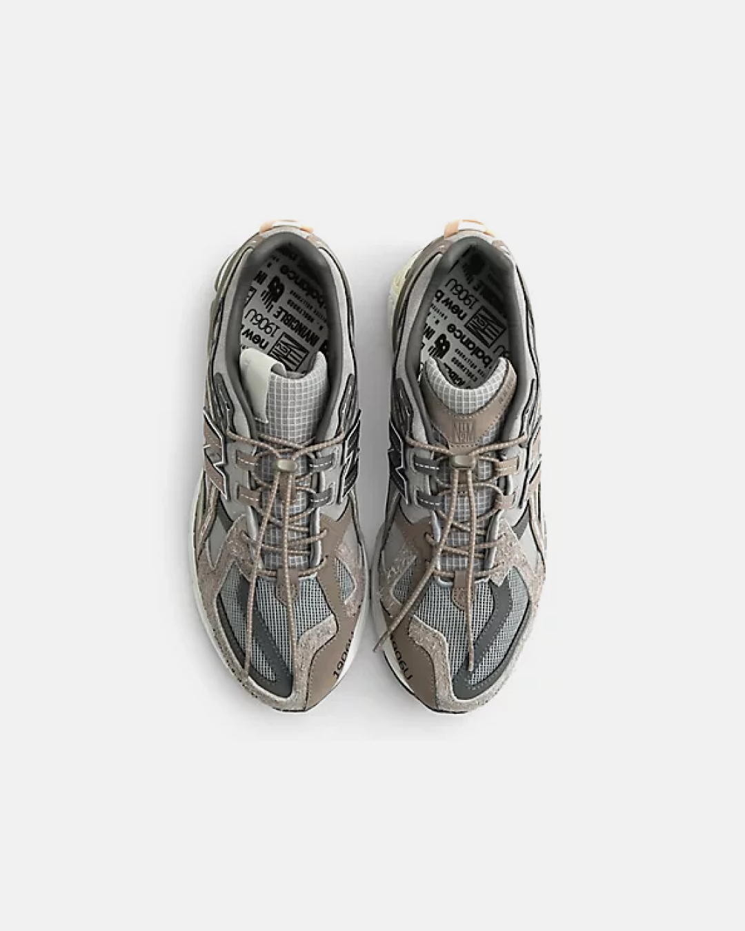 INVINCIBLE x N.HOOLYWOOD x New Balance M1906NIH “Grey Titan” Sneakers