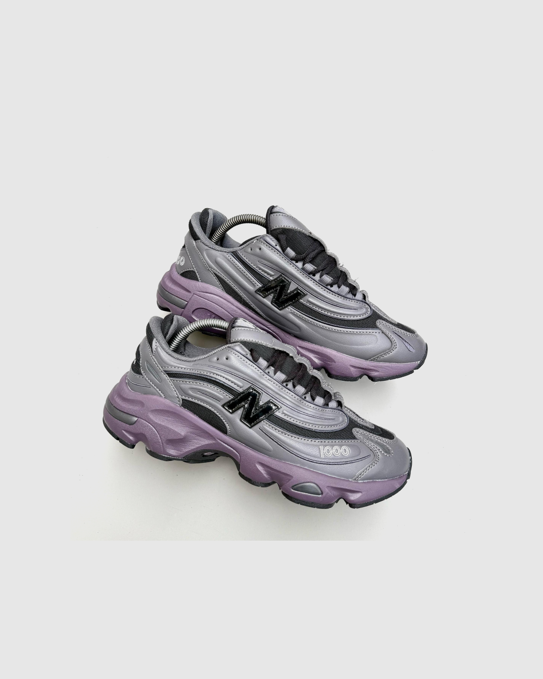 New Balance 1000 'Magnet Plum Brown' Sneakers