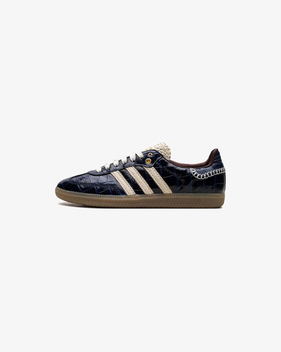 Wales Bonner x Adidas Samba OG “Navy Croc” Sneakers