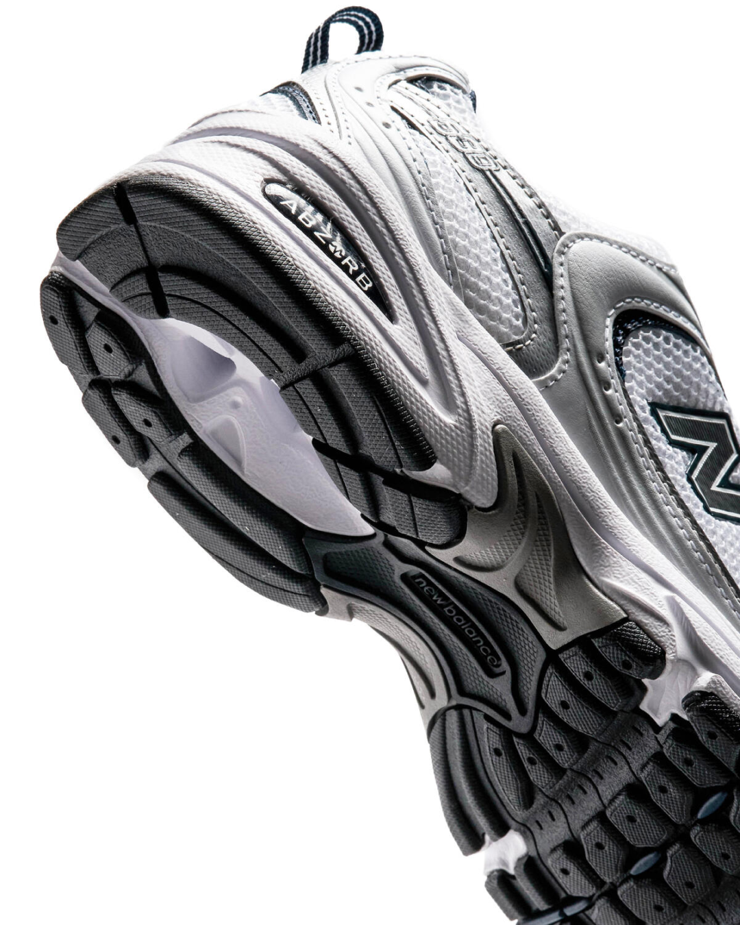 New Balance 530 White Silver Navy Sneakers