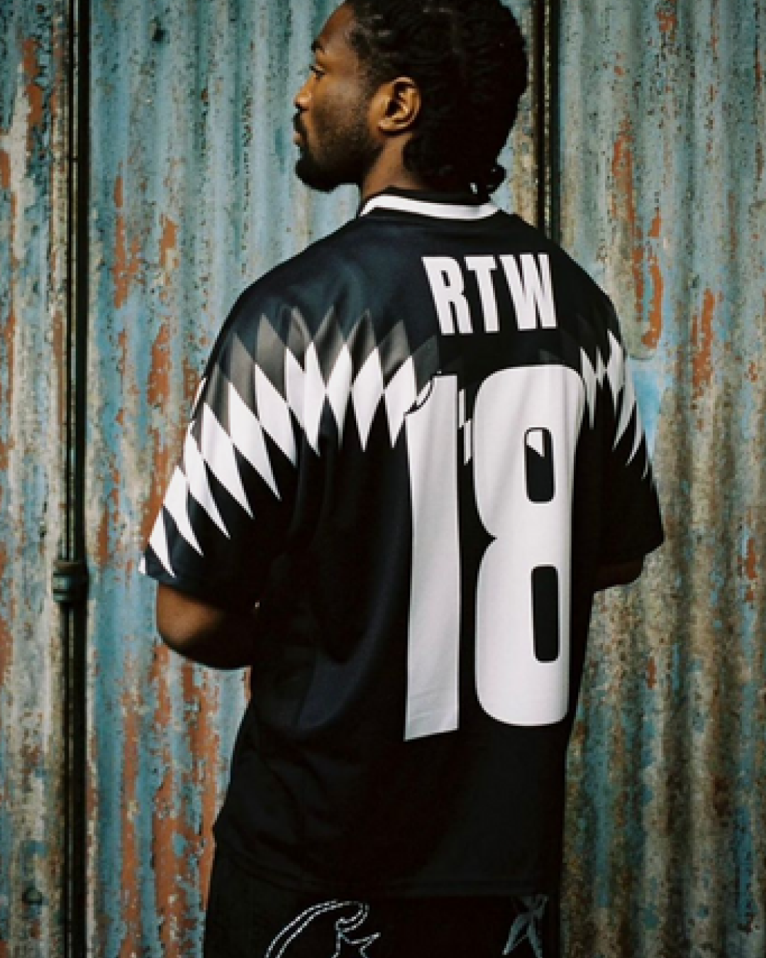 Corteiz Vintage Jersey - Black
