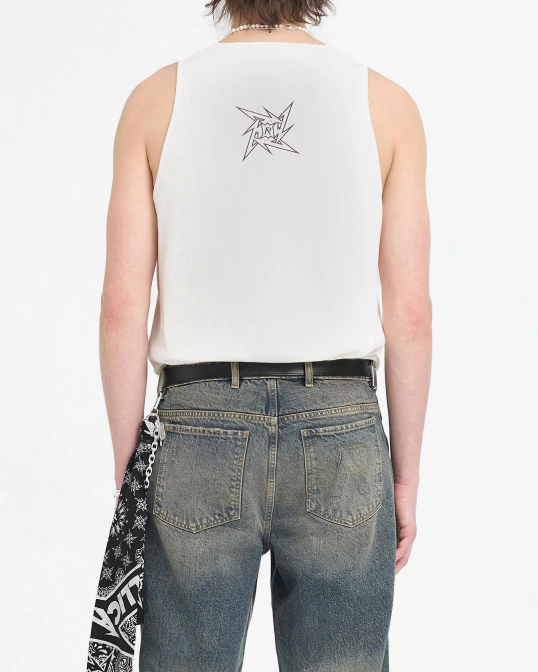 REPRESENT Tank Tops in Black and White