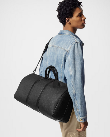 Louis Vuitton Keepall Bandoulièrè 50 Duffle Bag