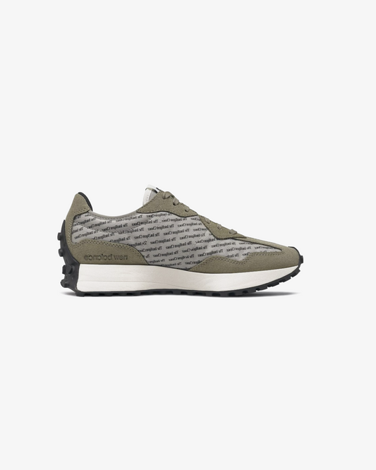 New Balance 327 Aluminum Covert Green Sneakers