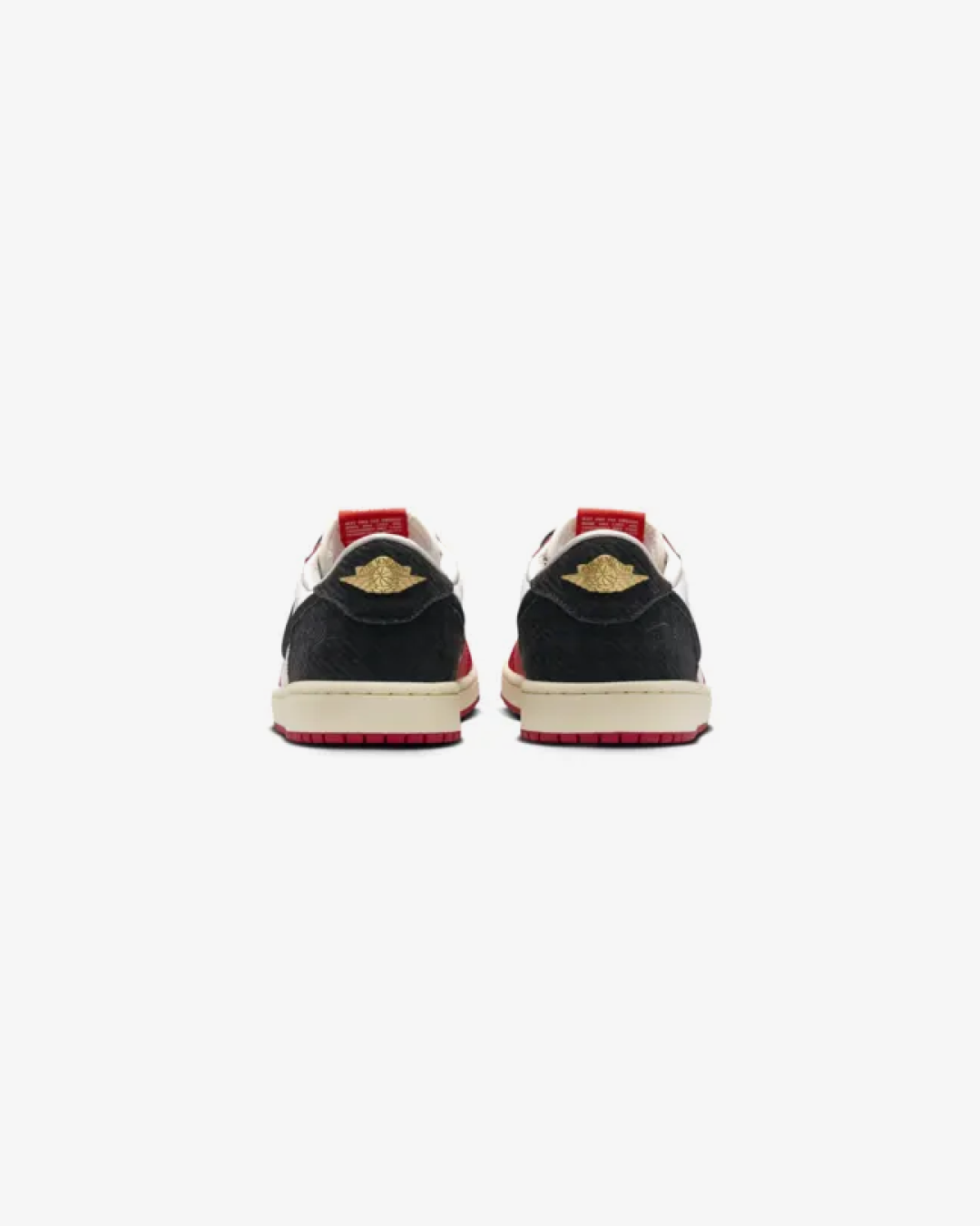 Trophy Room x Air Jordan 1 Low OG ‘Sail And Varsity Red‘ Sneakers