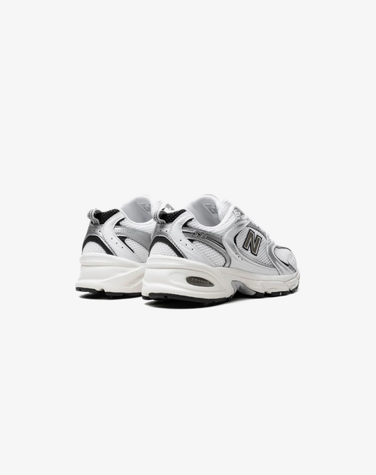 New Balance 530 White Silver Black Sneakers