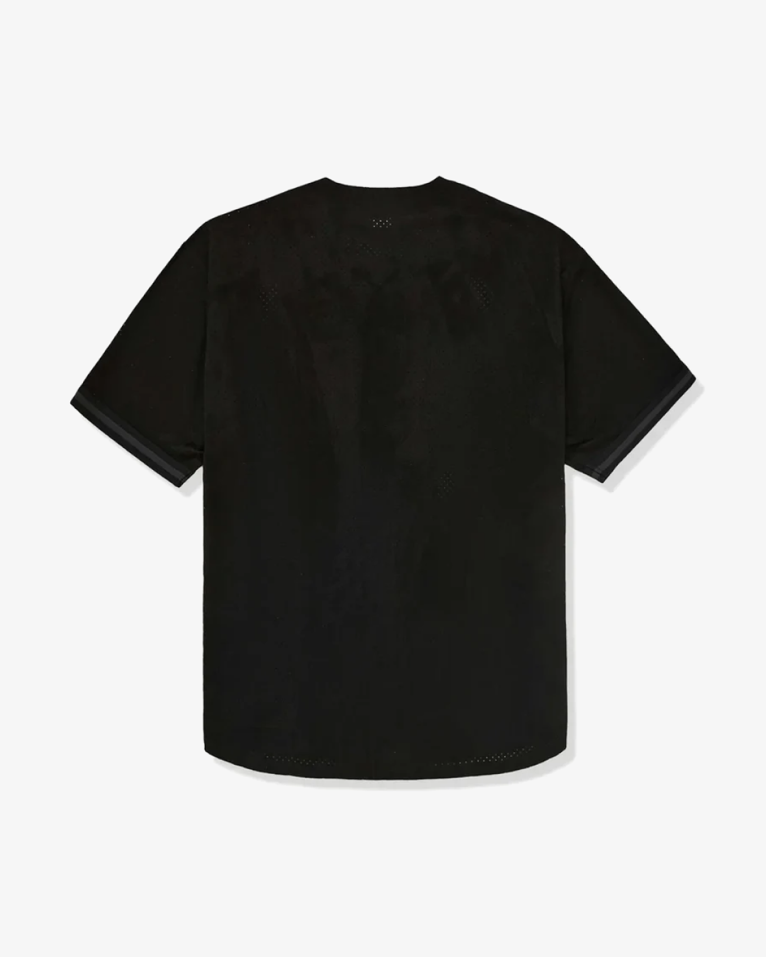 Supreme Ultrasuede Mesh Baseball Black Jersey