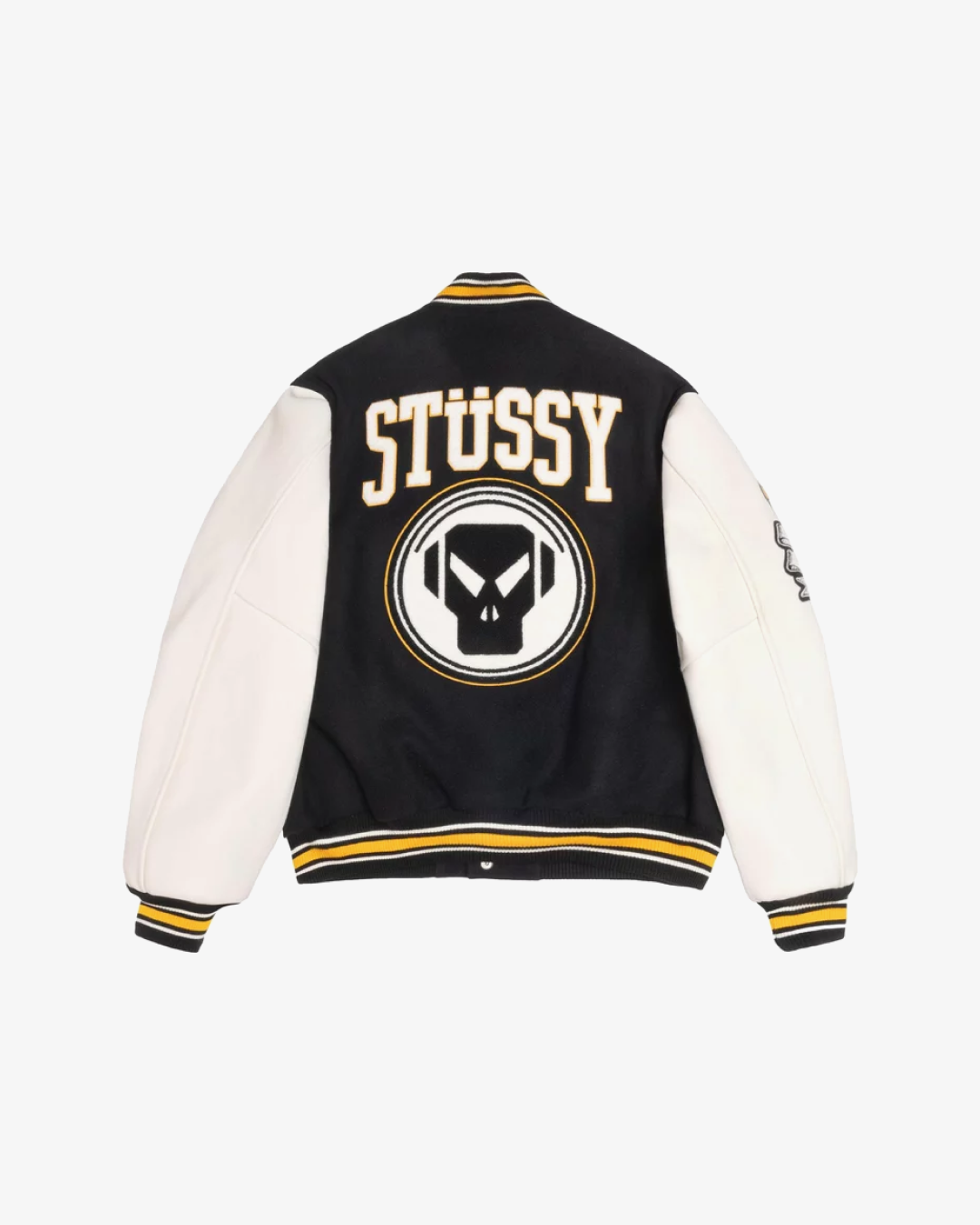 Stussy x Goldie Metalheadz 30 Varsity Jacket 'Black'