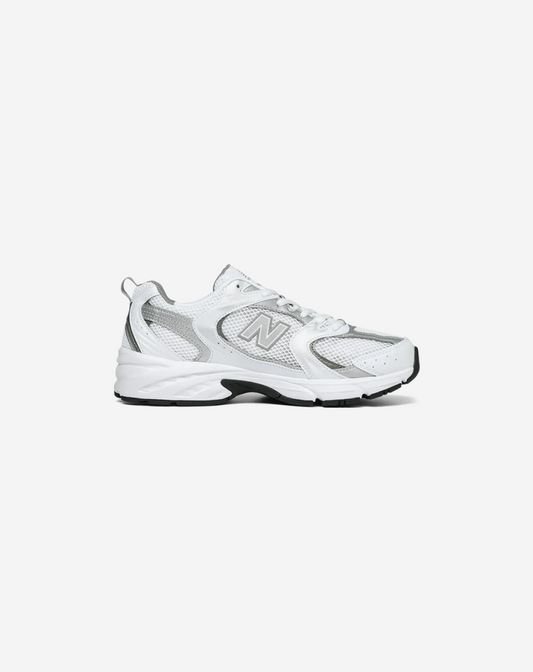 New Balance 530 White Silver Sneakers