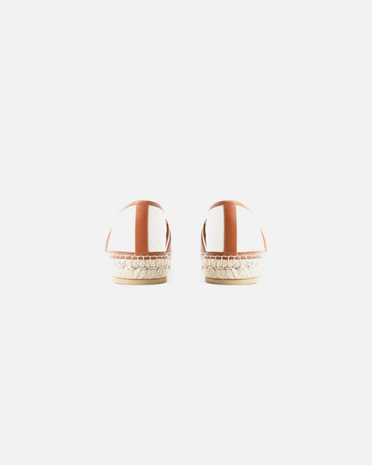 Gucci Interlocking G Beige and Brown Espadrille
