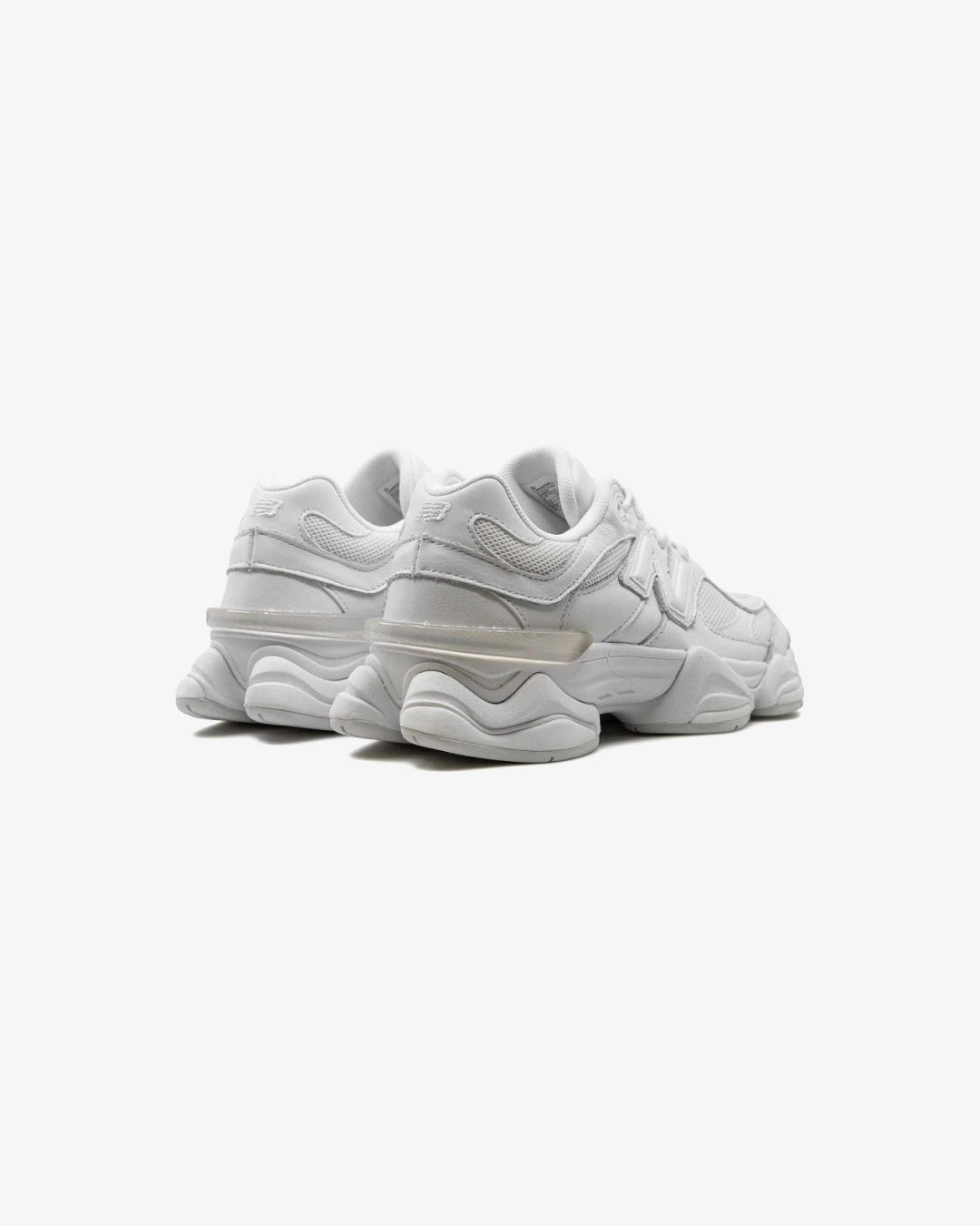 New Balance 9060 Leather-Trimmed Sneakers