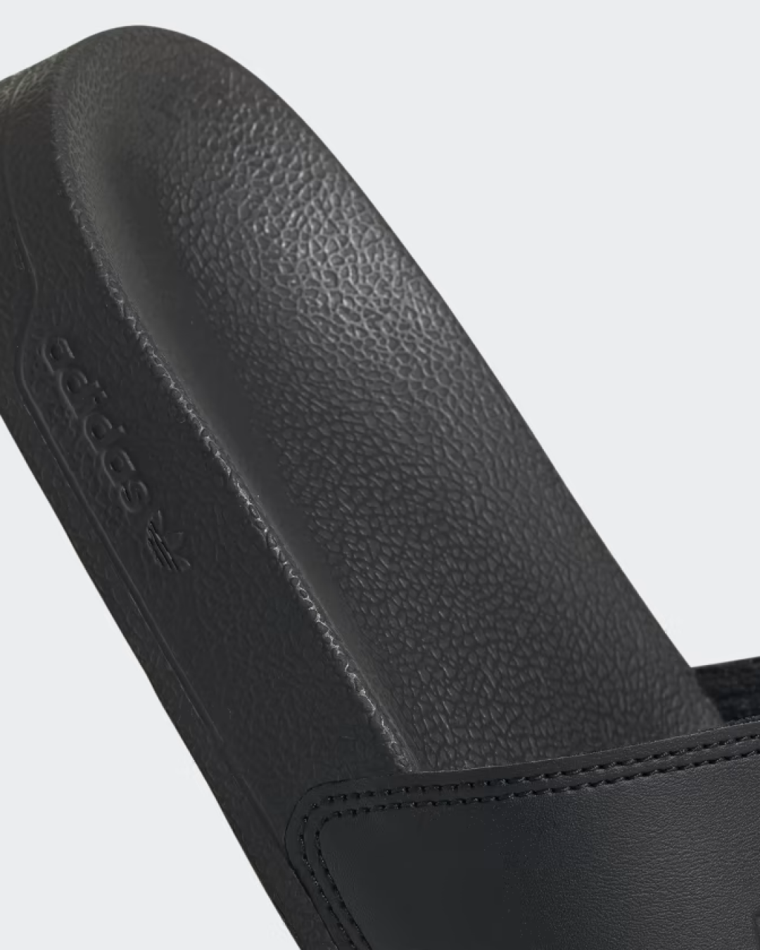 Adidas Adilette Lite Slides In Core Black And Matte Gold