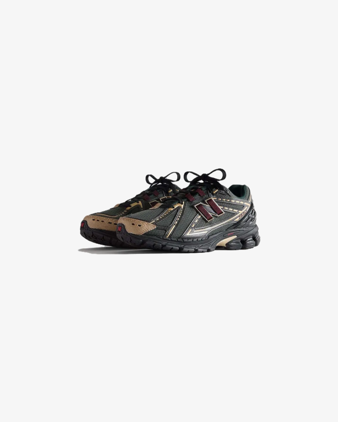 Kith X New Balance 1906R Black/Gold Sneakers
