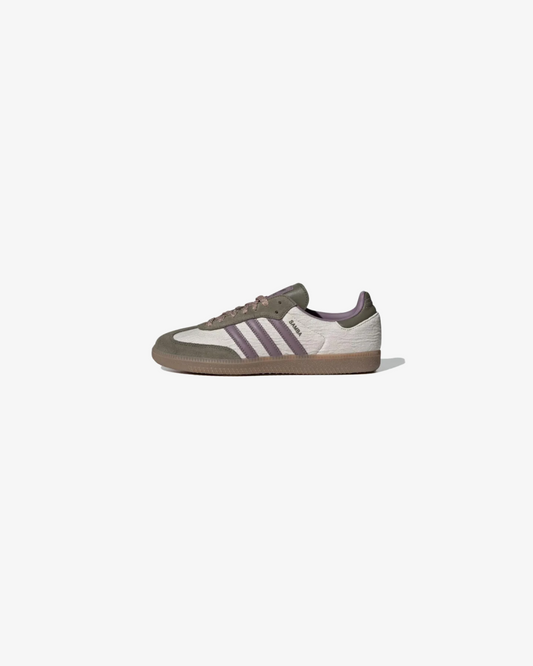 Adidas Samba OG Vintage “Khaki Purple” Sneakers