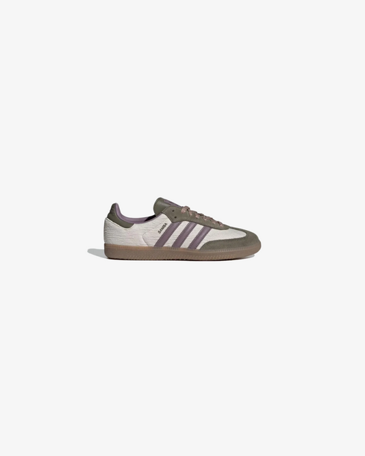 Adidas Samba OG Vintage “Khaki Purple” Sneakers