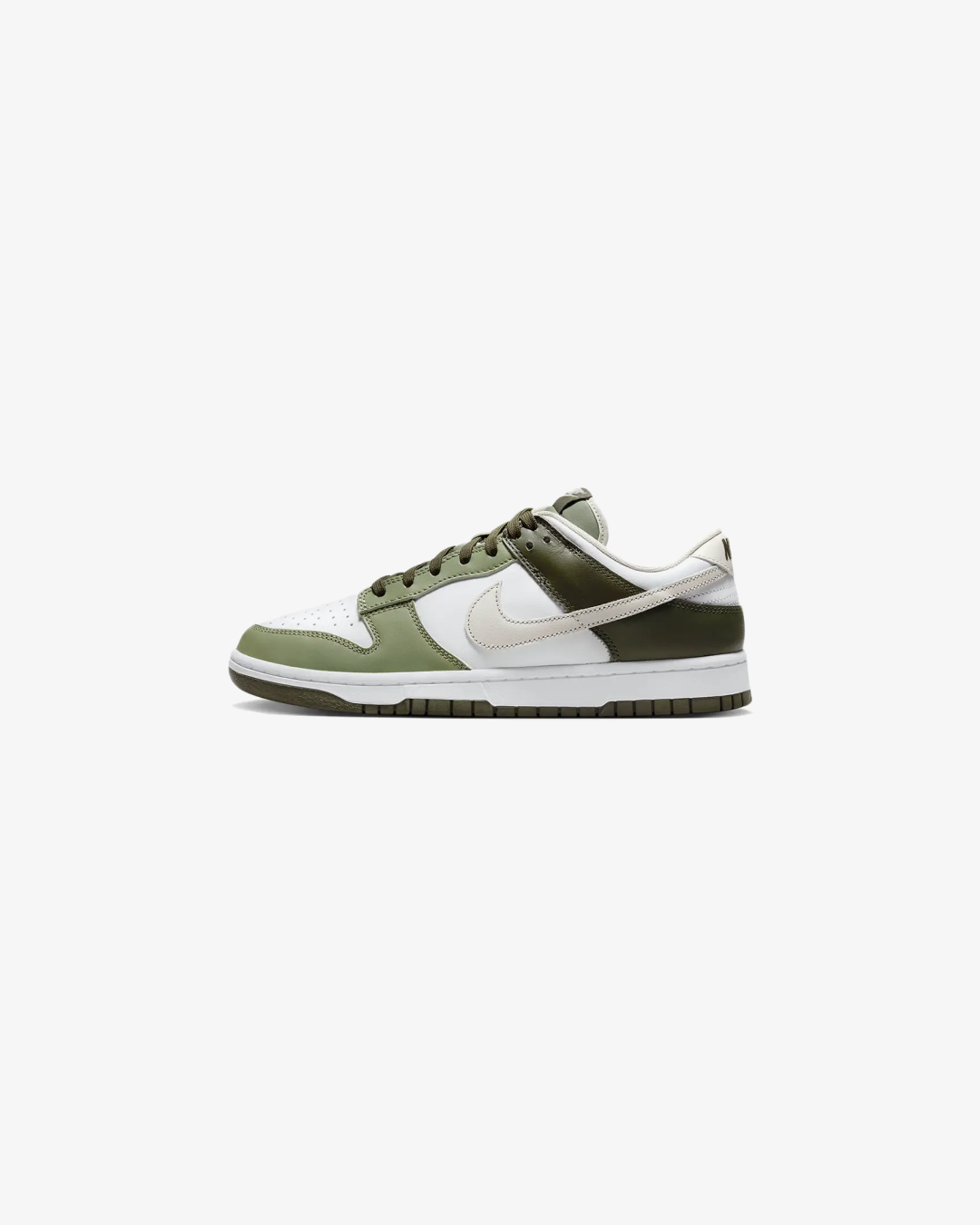 Nike SB Dunk Low “White Oil Green” Sneakers
