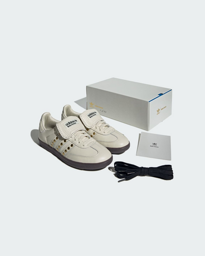 Wales Bonner x Adidas Samba OG ‘Studded Pack - Cream/White