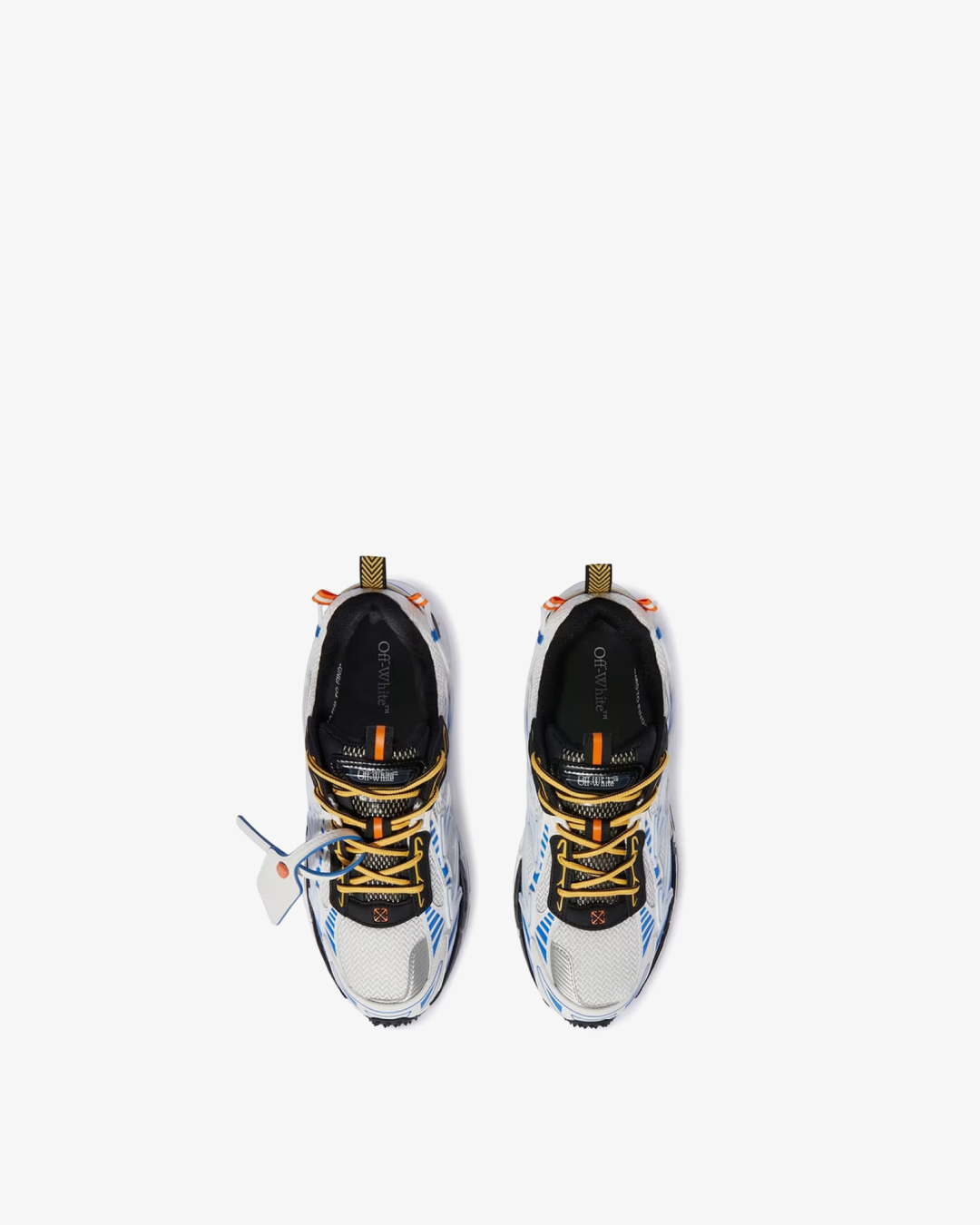 Off-White Virgil Abloh Sneaker - ‘Be Right Back - Silver/Blue’