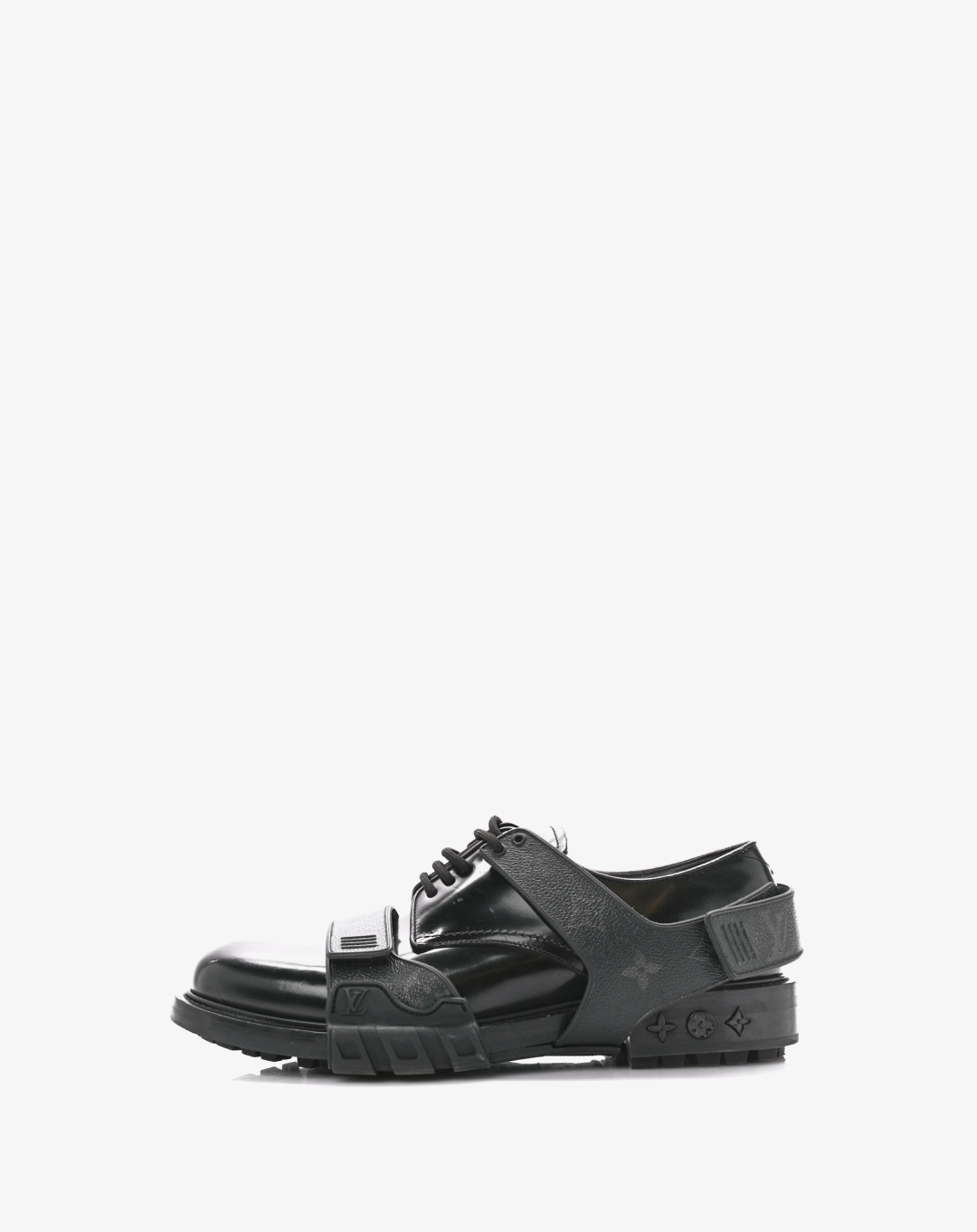Louis Vuitton Monogram Men’s Derby Harness Shoes