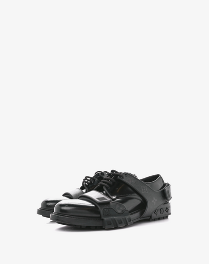 Louis Vuitton Monogram Men’s Derby Harness Shoes