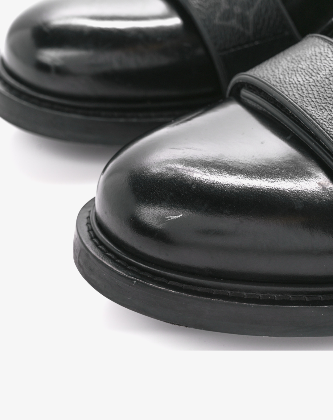 Louis Vuitton Monogram Men’s Derby Harness Shoes