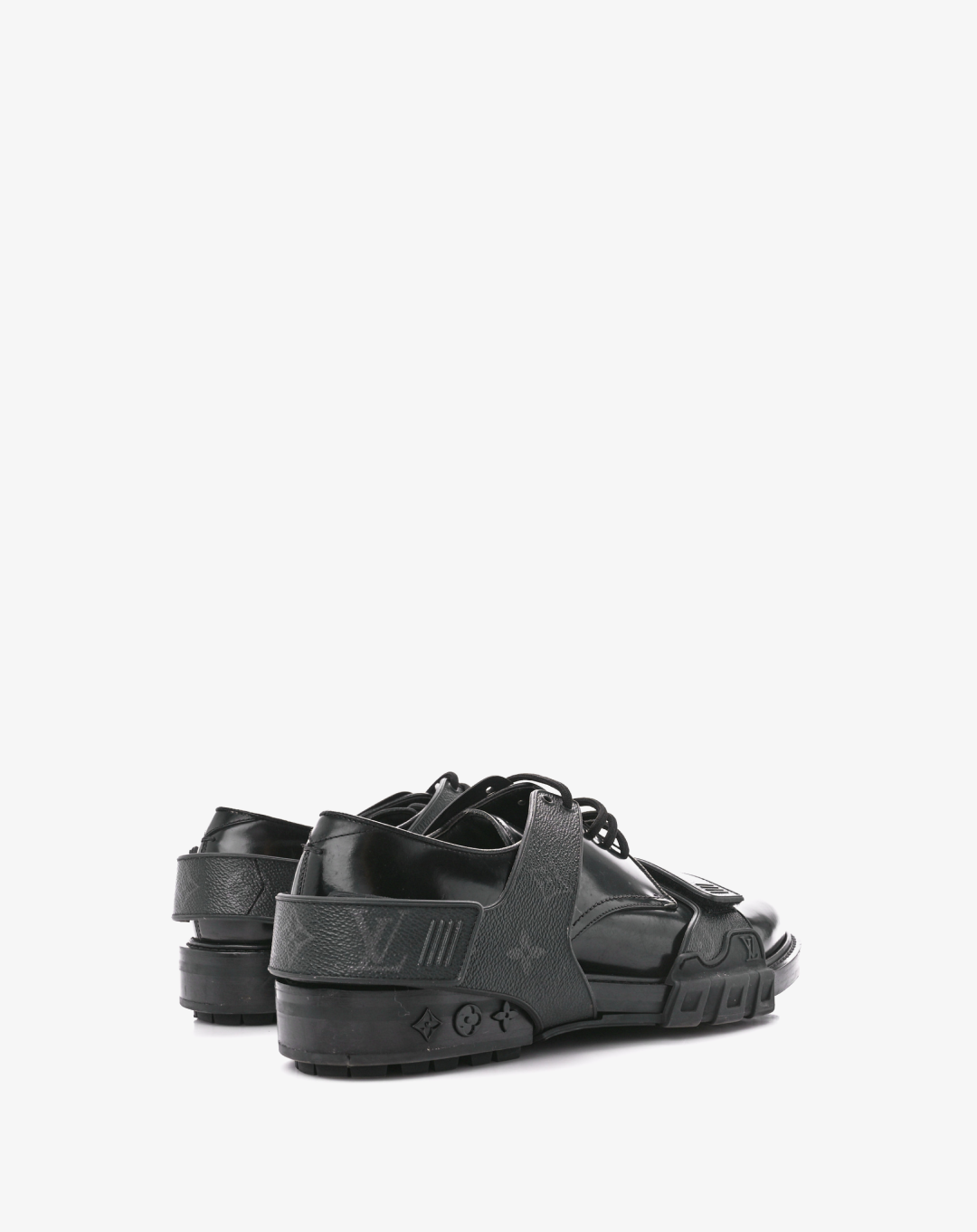 Louis Vuitton Monogram Men’s Derby Harness Shoes