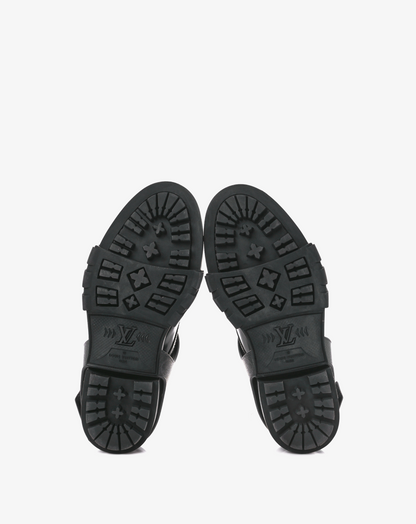 Louis Vuitton Monogram Men’s Derby Harness Shoes