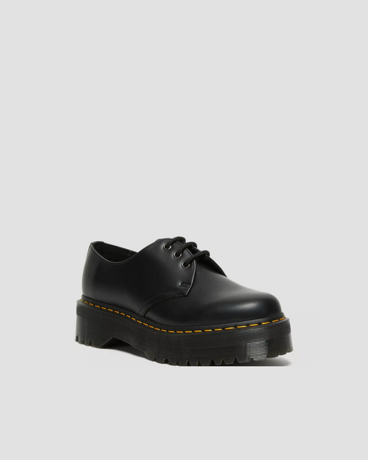 Dr. Martens 1461 Quad Platform ‘Smooth Leather' Shoe