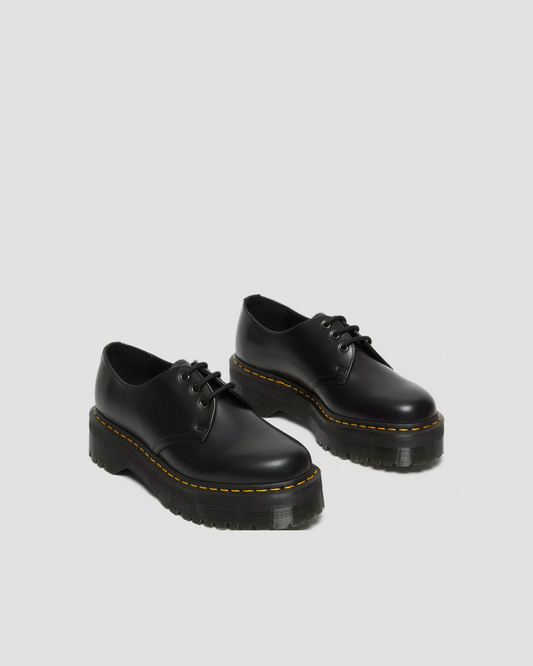 Dr. Martens 1461 Quad Platform ‘Smooth Leather' Shoe