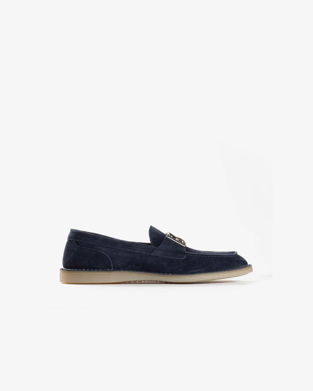 Dolce & Gabbana Florio Suede Loafers In Two Colors