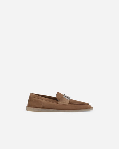 Dolce & Gabbana Florio Suede Loafers In Two Colors