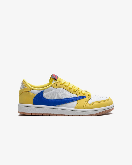 Air Jordan 1 Low x Travis Scott "Canary Blue" Sneakers