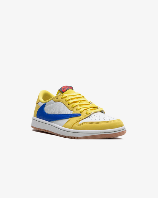 Air Jordan 1 Low x Travis Scott "Canary Blue" Sneakers