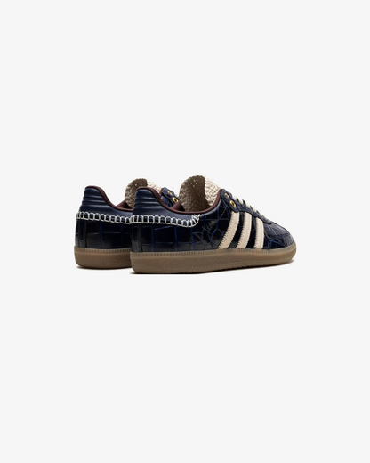 Wales Bonner x Adidas Samba OG “Navy Croc” Sneakers