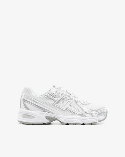 New Balance 740 White / Metallic Silver Sneakers