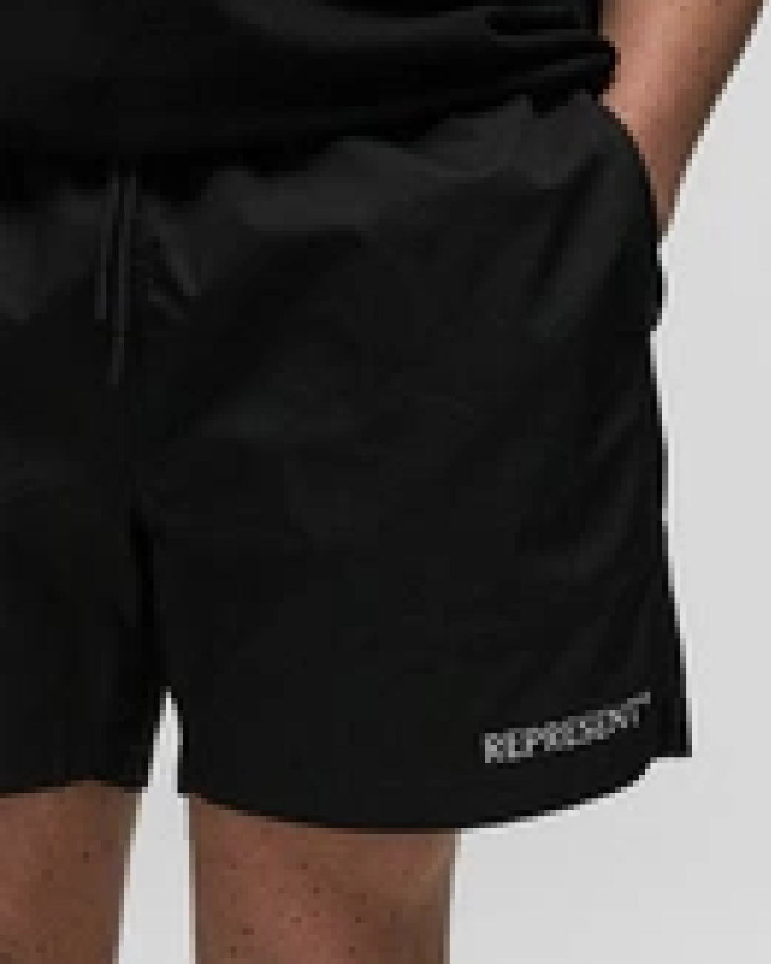 Represent Black Casual Shorts