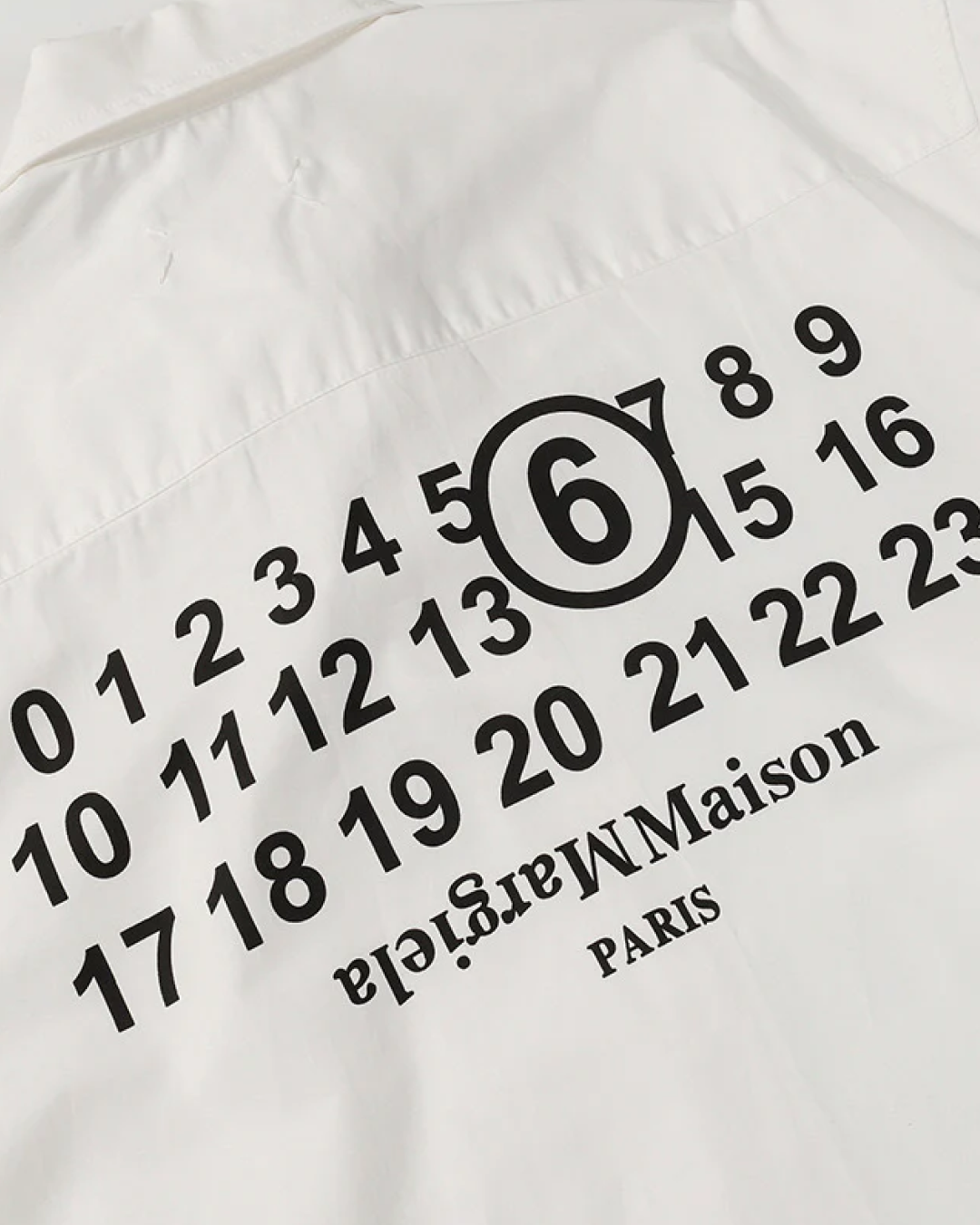 Maison Margiela Printed Oxford Shirt