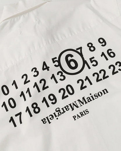 Maison Margiela Printed Oxford Shirt