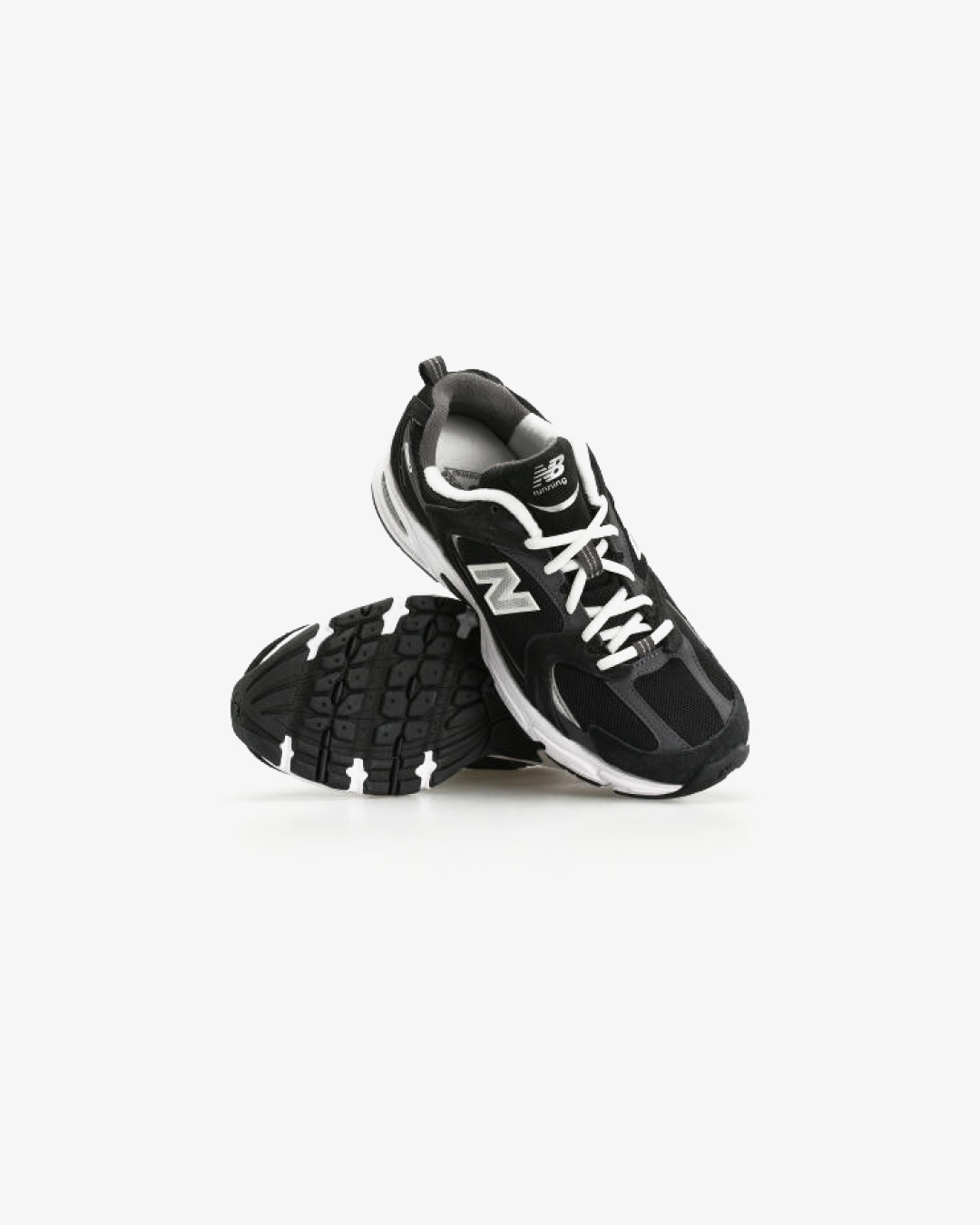 New Balance 530 Black White Sneakers